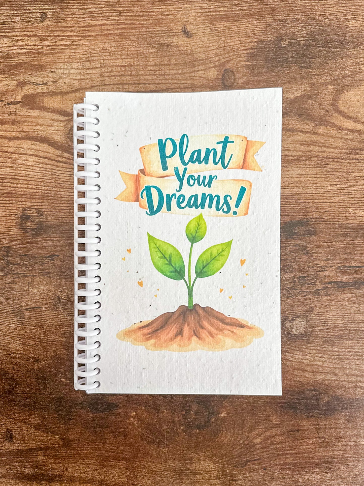 Plantable Cover Notebook: Write It, Plant It, Watch It Grow