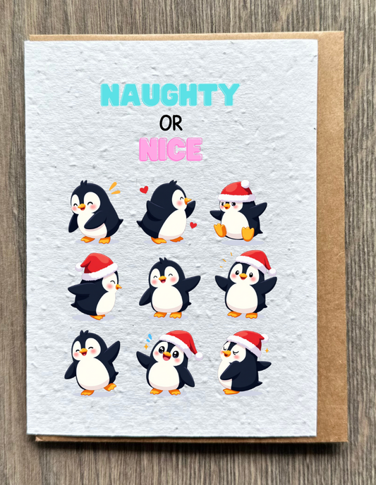 Naughty or Nice Penguin