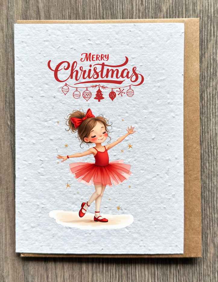 Merry Christmas Ballerina