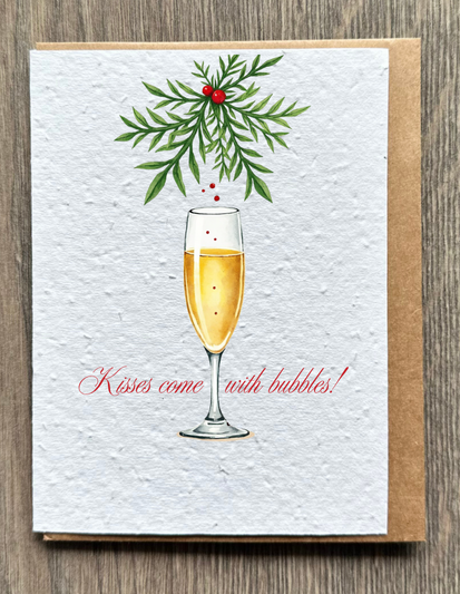 Champagne under Mistletoe