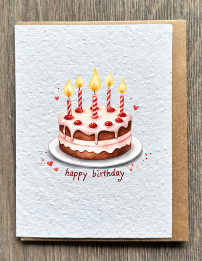 Birthday Cake Card