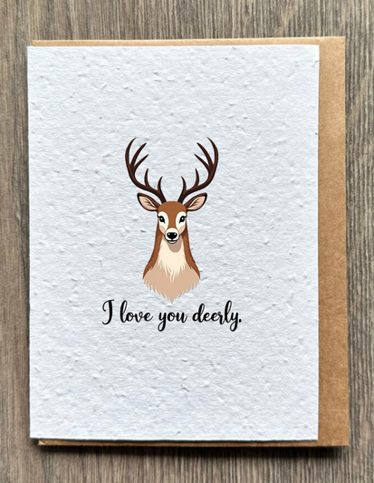 Deer Love Card