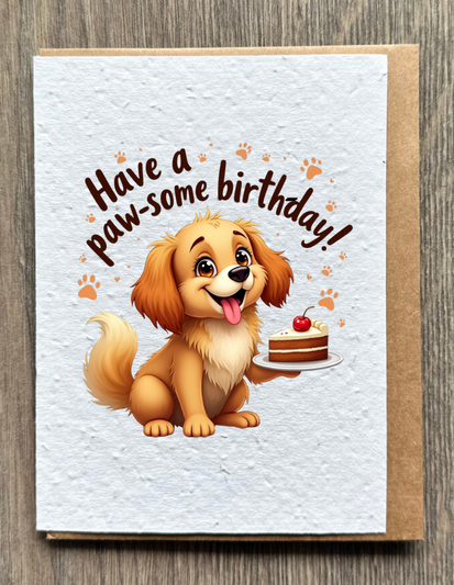 Dog Birthday Card