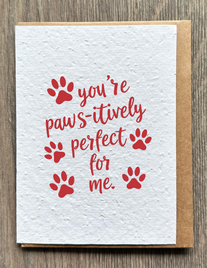 Paws Love Card