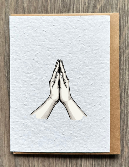 Pray Hands Everyday Card
