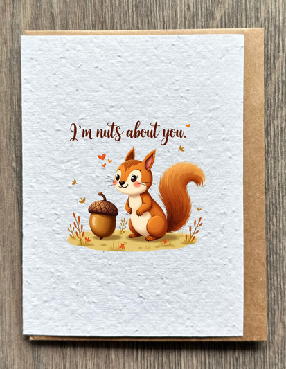 Squirrel Love Card