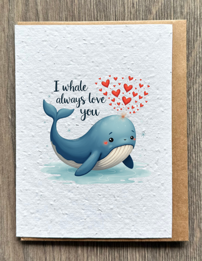 Whale Love Card