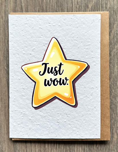 Just Wow Card